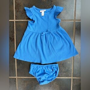 Cat & Jack blue dress set.